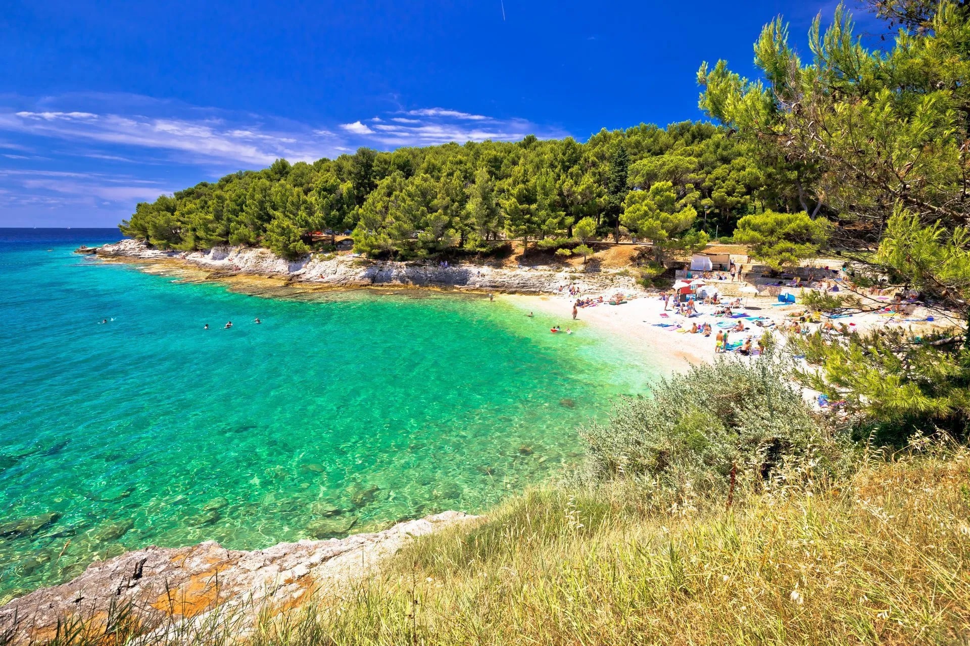 Beach life in pula