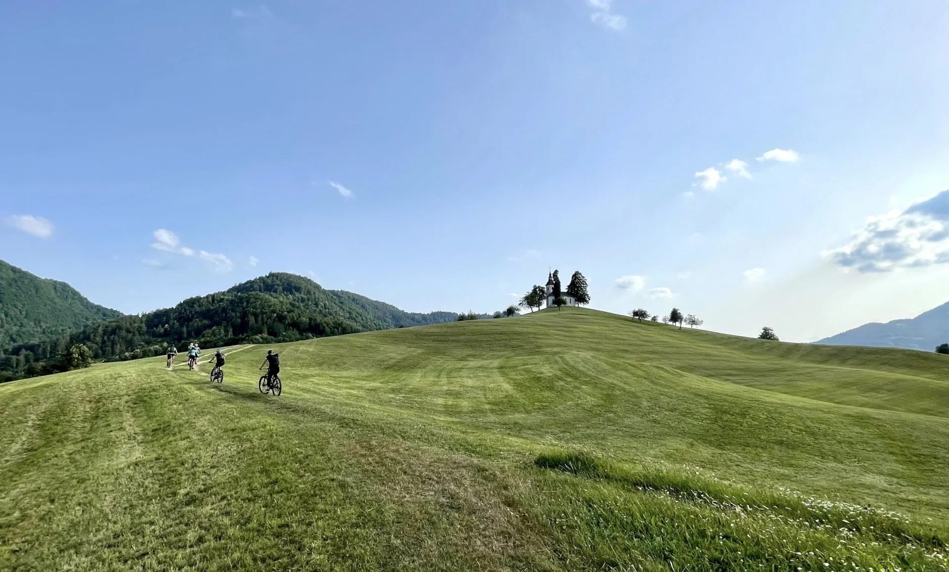 Ljubljana Bledin piilotetut kukkulat -reitillä