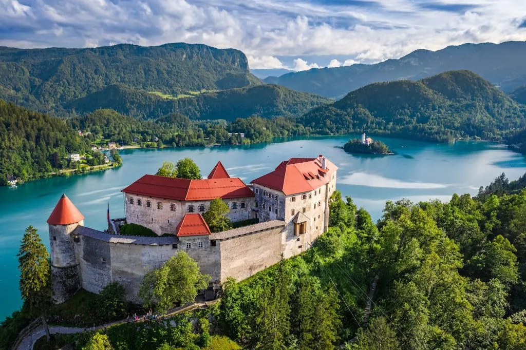 Bled slott och ö