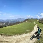 cykla över kullarna i polhograjski dolomiti