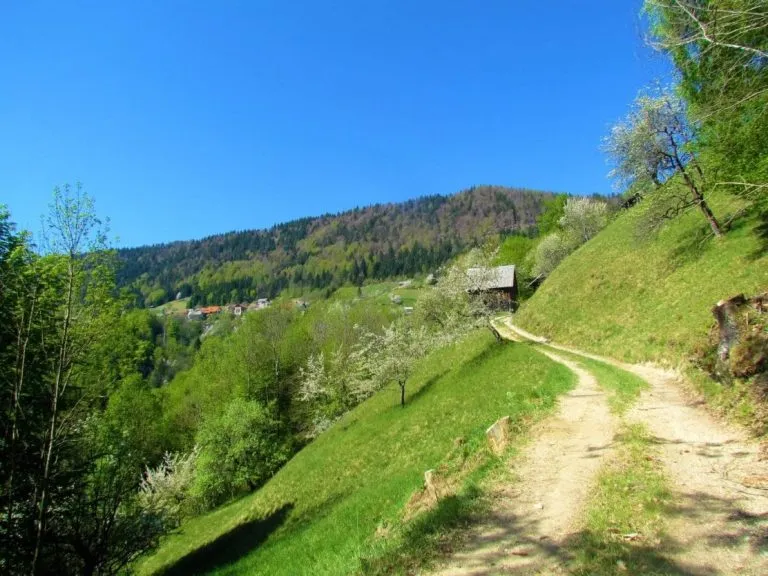 Schmutzige Straßen von Jelovica