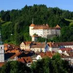 den historiska staden škofja loka