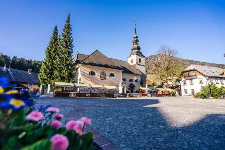 Kranjska Gora Stadtzentrum