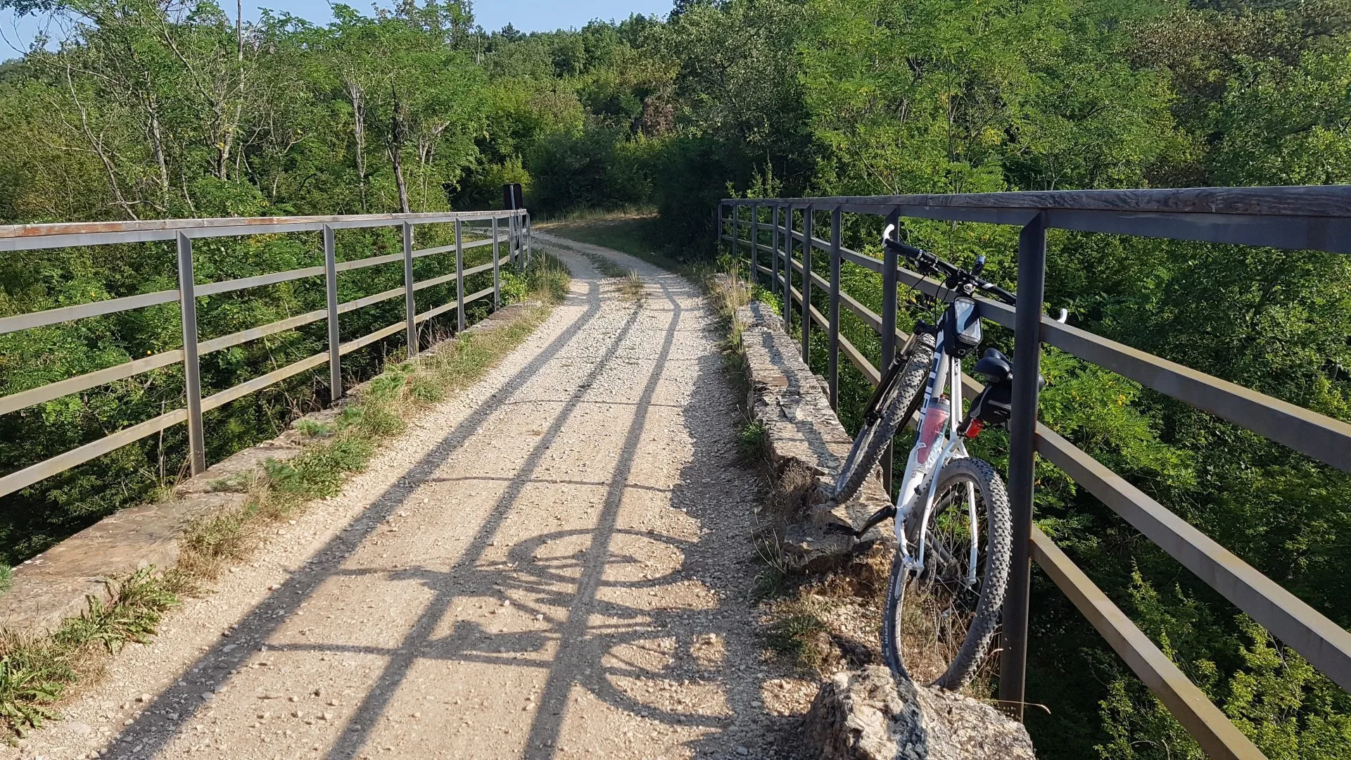 Route cyclable de la Parenzana
