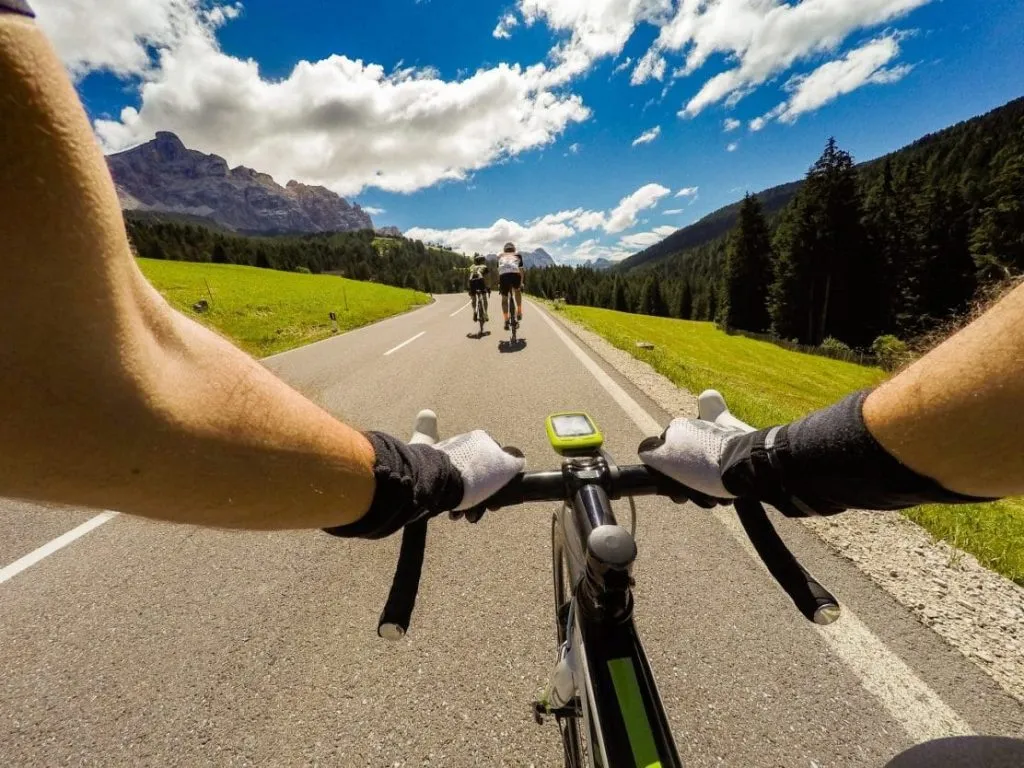 Cyklande på sloveniska vägar