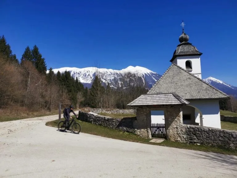 St. Katarina Kirche oberhalb von Bled