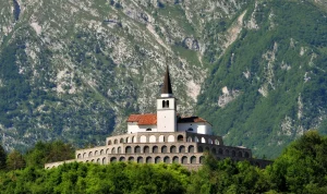 St. anton church in kobarid