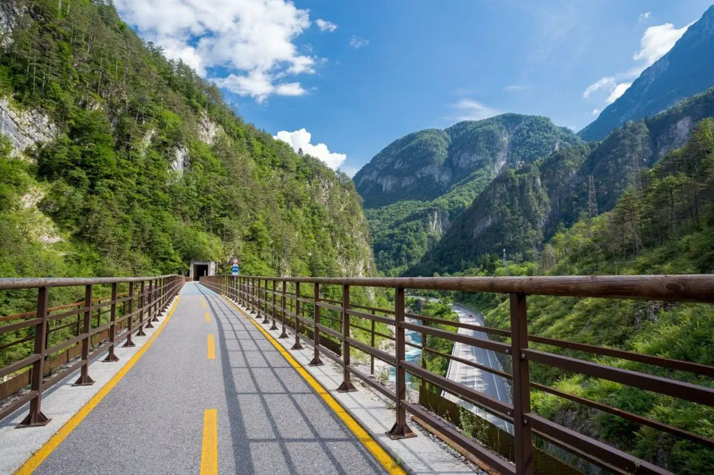 cykelvägen i val canale