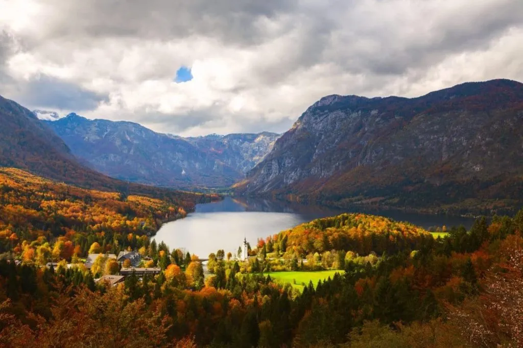 Sjön Bohinj